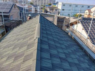 平塚市W様邸 屋根カバー工事